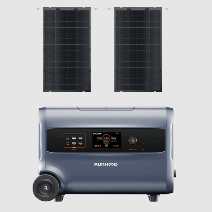 Runhood | F2400 Power Station + 2X Voltofy Flexo Pads (Combo Deal) - YOU SAVE! - R 5990.00